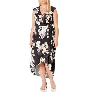 City Chic Womens Plus Large 20 Maxi Mid Summer Dress NWT AS13